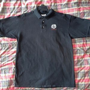 Computer gear “THINK” Einstein collared shirt.